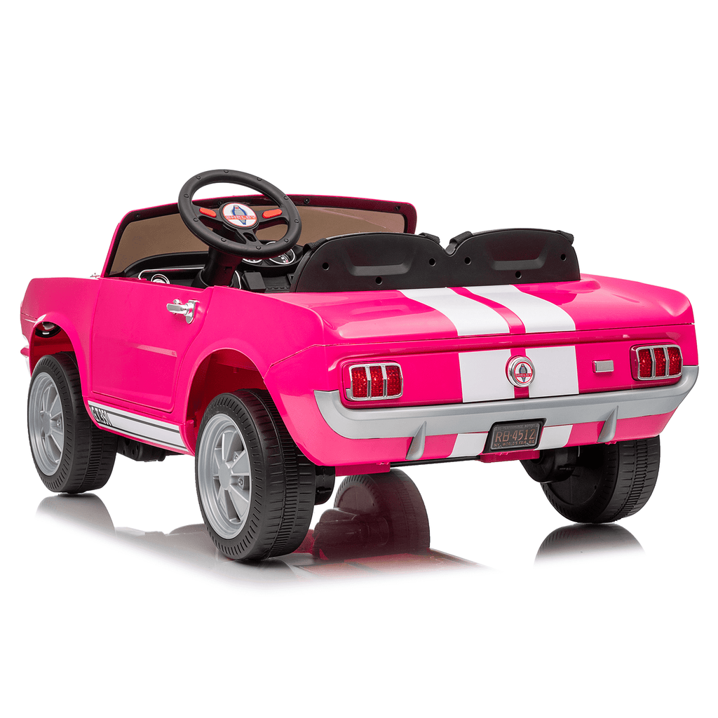 Zukpow 24V Ride Ons for Kids, 2 Seater Electric Car with Remote Control, 4x200W Motors, Power Car Wheels Ride on Toys UTV with Bluetooth Music, USB, Slow Start, LED Lights, Rear Storage Box, Black