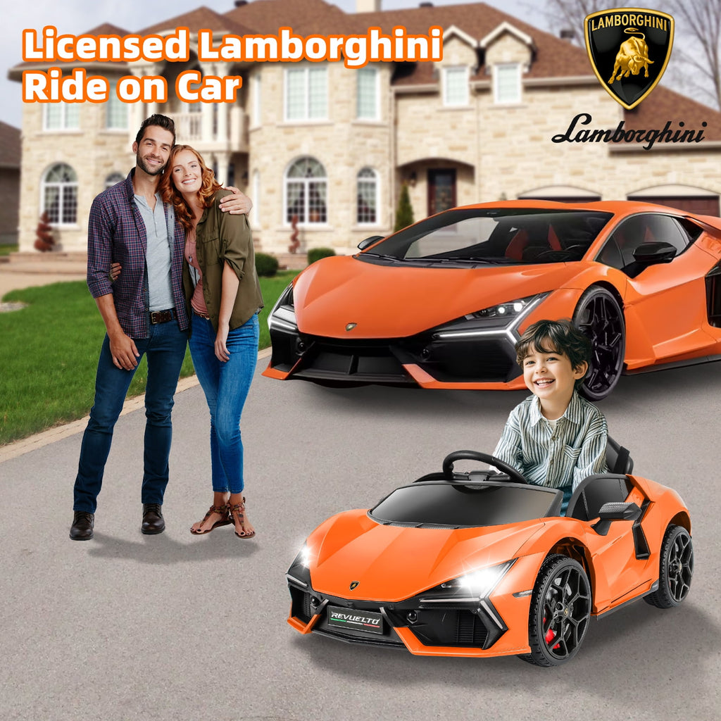 Funcid 24 Volt Ride on Cars, 2-Seater Ride on Toys with Remote Control, 400W Electric Car, Ride on UTV w/ Bluetooth, MP3, Suspension, Seat Belts, Volume Adjustment, Black