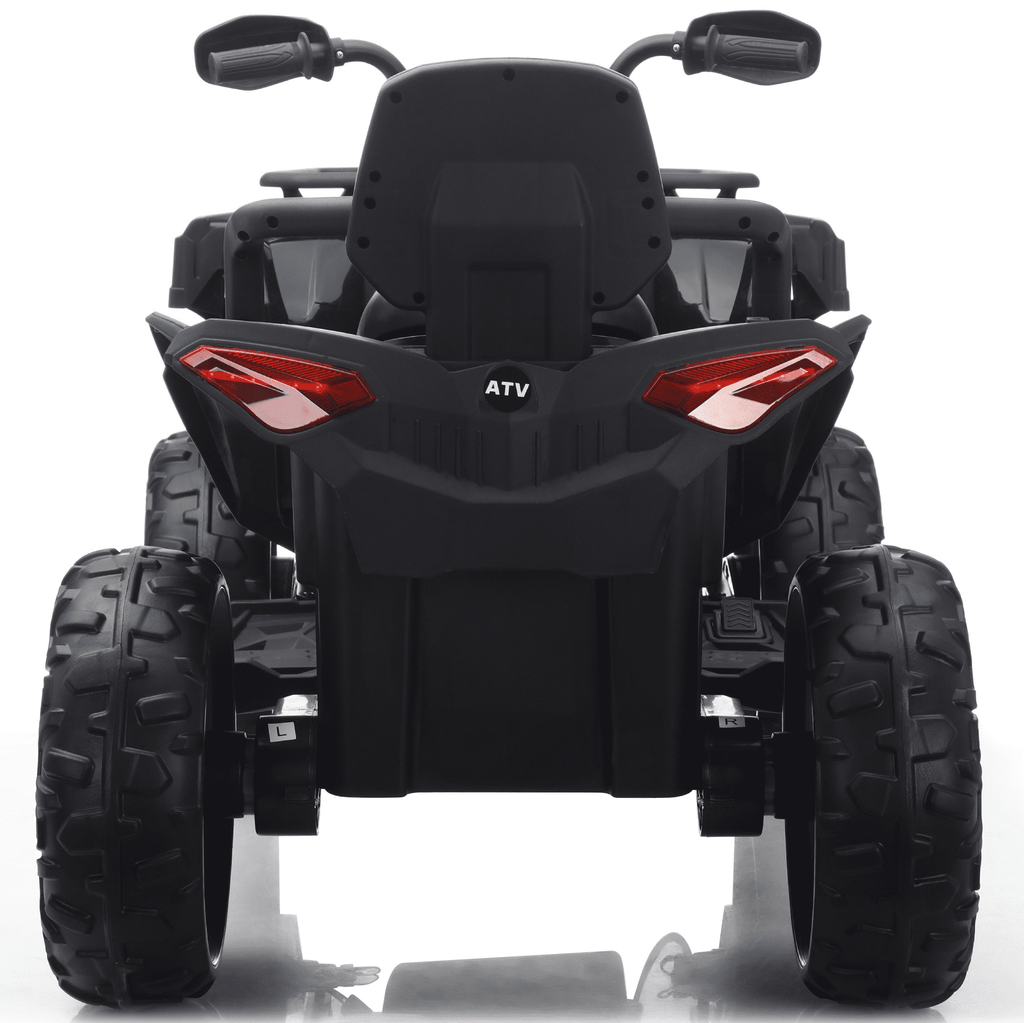 Funride 24 Volt Ride on Toys with Remote Control, Oversized ATV for Kids, 2-Seater 4 Wheeler for Toddlers, Power Car Wheels with Music, Bluetooth, Headlights, EVA Tires, Pink