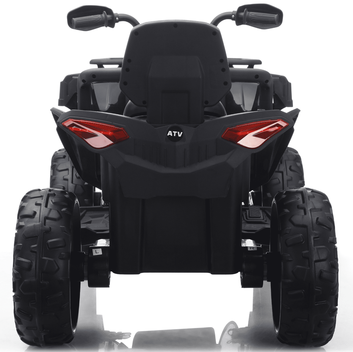 Funride 24 Volt Ride on Toys with Remote Control, Oversized ATV for Kids, 2-Seater 4 Wheeler for Toddlers, Power Car Wheels with Music, Bluetooth, Headlights, EVA Tires, Pink