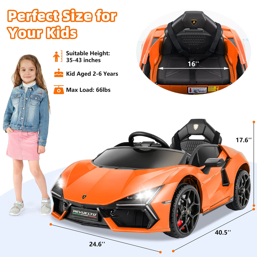 Funcid 24 Volt Ride on Toys, 2-Seater Ride on Cars with Remote Control, 400W Electric Car for Kids, Ride on UTV w/ Bluetooth, MP3, Seat Belts, Volume Adjustment, Suspension, Green