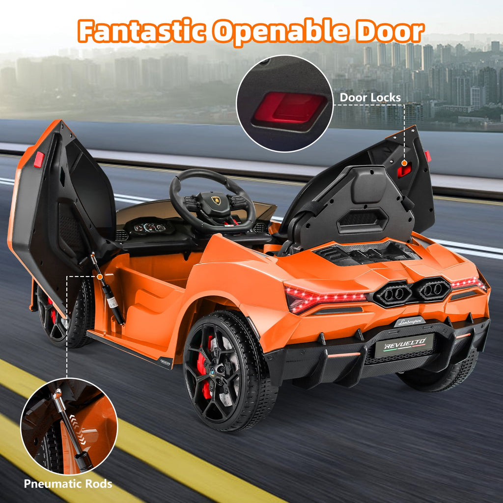 Funcid 24 Volt Ride on Toys, 2-Seater Ride on Cars with Remote Control, 400W Electric Car, Ride on UTV w/ Bluetooth, MP3, Seat Belts, Volume Adjustment, Suspension, Pink