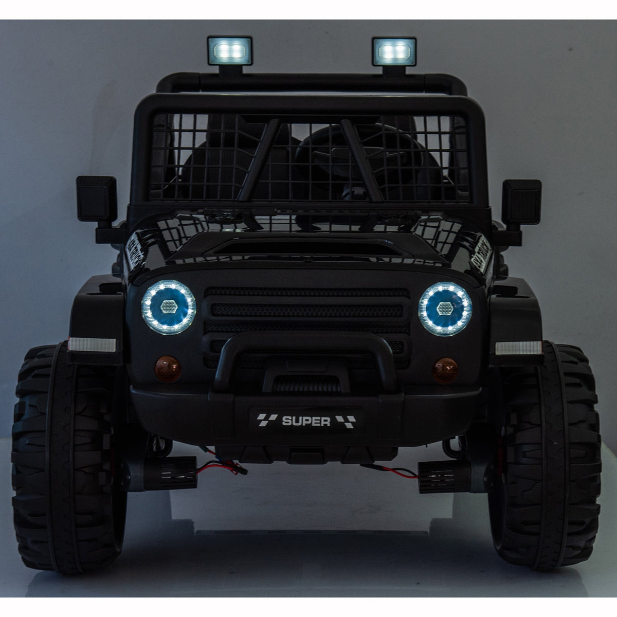 Funride 24 Volt Ride on Toys, 800W Electric Car for Kids with Remote Control, 4WD/2WD Switchable Power Car Wheels, 2-Seater Ride On Truck with Music, Bluetooth, Pink