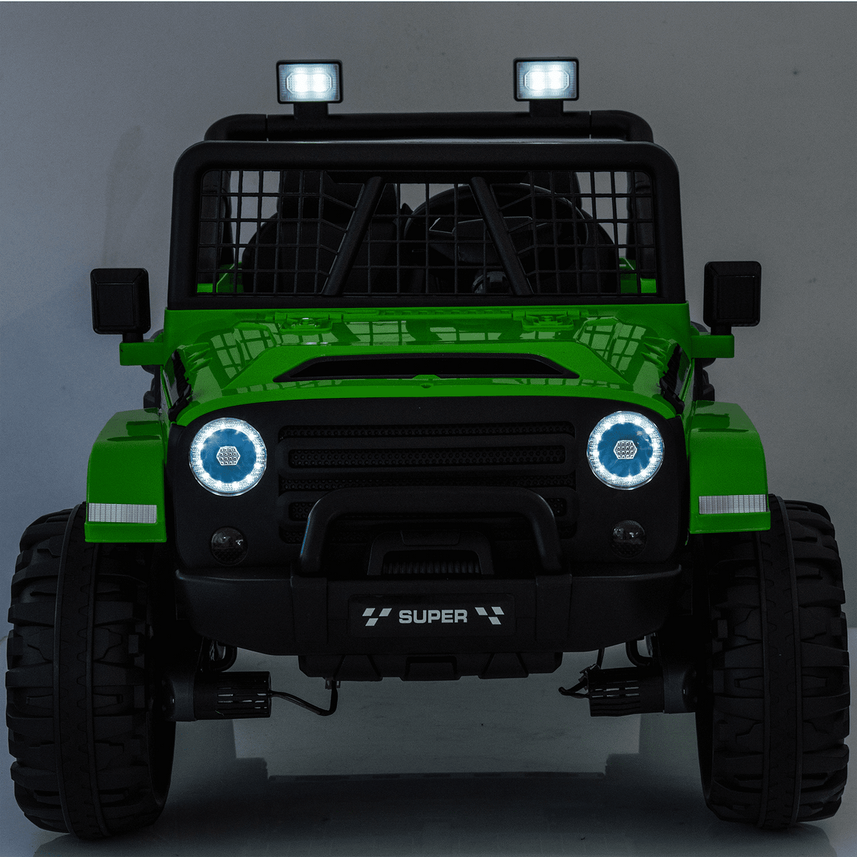 Funride 24 Volt Ride on Toys, 800W Electric Car for Kids with Remote Control, 4WD/2WD Switchable Power Car Wheels, 2-Seater Ride On Truck with Music, Bluetooth, Pink