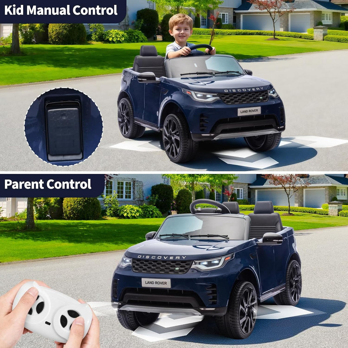 12V 4.5Ah 2-Seater Electric Ride-On Car with Parent Remote Control, Soft Start, 3 Speeds, LED Lights, Music and Safety Belt,White