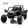 TROPOW 24 Volt Ride On Toys for Boys,Battery Powered Kids Car, Electric Off-Road UTV Car with Remote Control, 200W Motors, Led Lights, Music, Enhanced Suspension, Ride on Toy for Kids,White