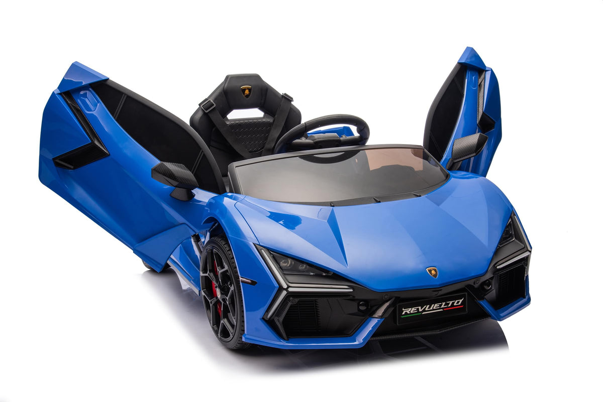 Towallmark 12V Ride On Car for Kids, Licensed Lamborghini Revuelto Electric Vehicle, Battery Powered Sports Car Toy for Boys & Girls,Kids Christmas Gifts