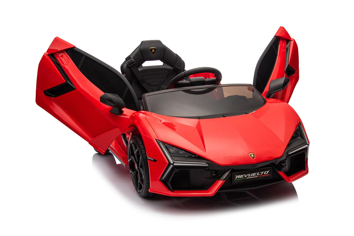 Towallmark 12V Ride On Car for Kids, Licensed Lamborghini Revuelto Electric Vehicle, Battery Powered Sports Car Toy for Boys & Girls,Kids Christmas Gifts