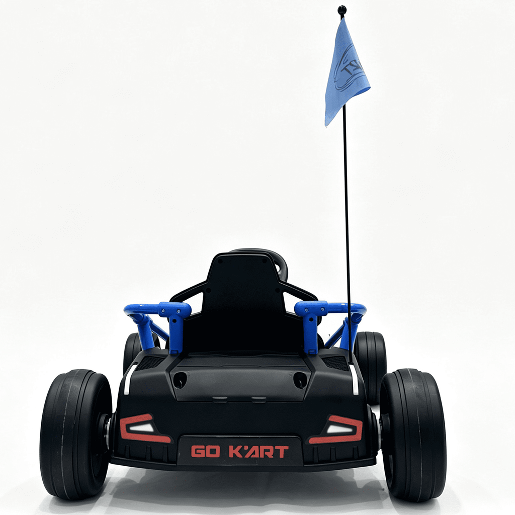 Sunnyfree 24 Volt Ride on Toys for Kids, 14Ah Electric Go Kart with Remote Control, 5–10 MPH, Drift Function, 2×200W Motors, Bluetooth Music, LED Lights, Seat Belt, Pink