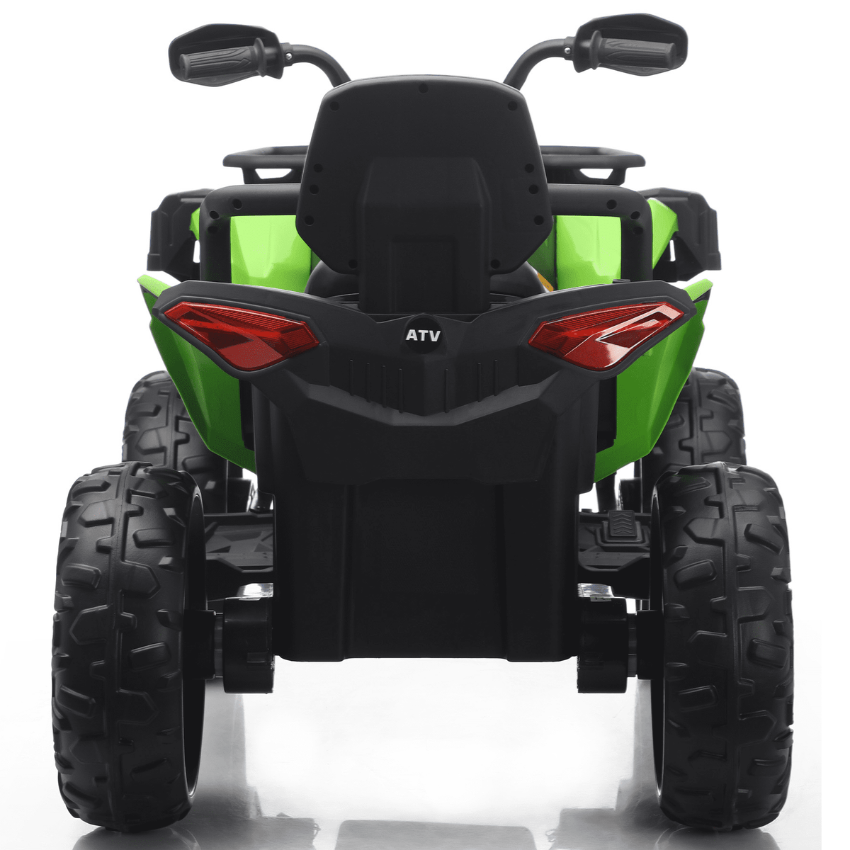Funride 24 Volt Ride on Toys with Remote Control, Oversized ATV for Kids, 2-Seater 4 Wheeler for Toddlers, Power Car Wheels with Music, Bluetooth, Headlights, EVA Tires, Pink